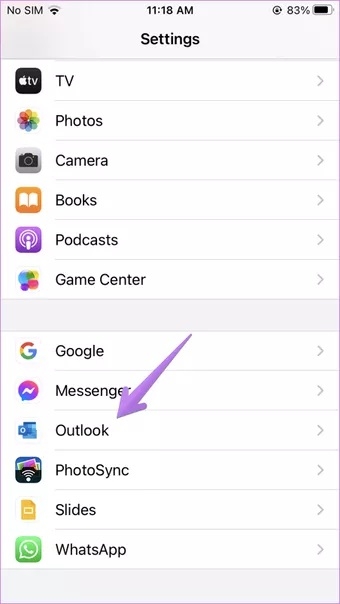 تفعيل اشعارات Outlook على الجوال 4 1 15 تفعيل اشعارات Outlook على الجوال