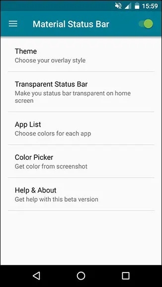 1 555 شريط حالة أندرويد وقائمة الإشعارات وتغيير شريط الإشعارات