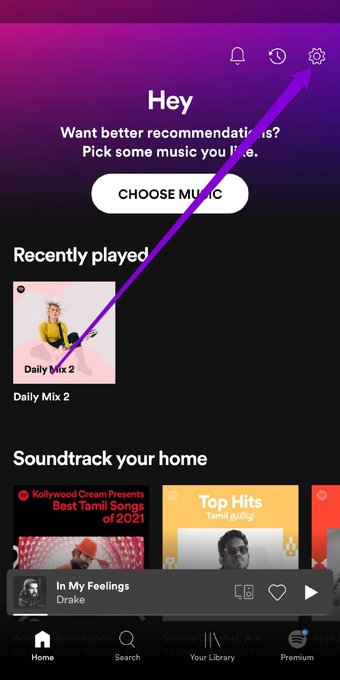 إصلاح مشكلة عدم تحميل الأغاني من سبوتيفاي على أندرويد وآيفون 37 افتح إعدادات سبوتيفاي