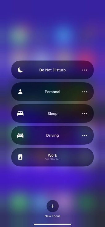 إيقاف وضع التركيز