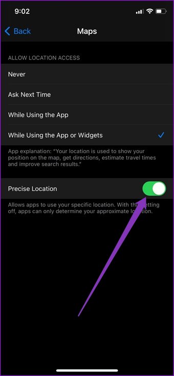 أفضل 7 طرق لإصلاح مشكلة خرائط جوجل تظهر موقع خاطئ 47 الموقع الدقيق في آي فون