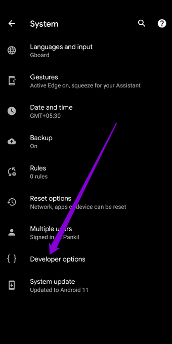 أفضل 7 طرق لإصلاح مشكلة خرائط جوجل تظهر موقع خاطئ 59 خيارات المطور في أندرويد