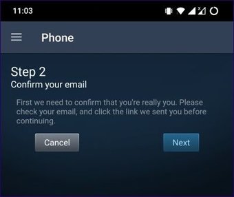 قم بتأكيد البريد الالكتروني