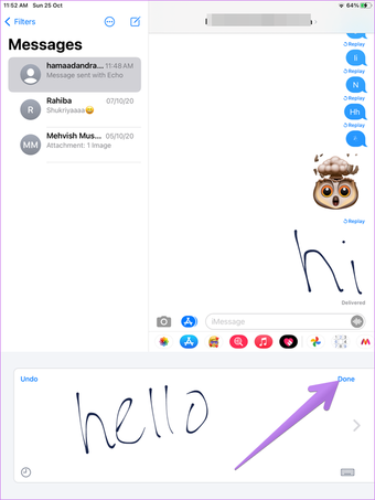 حيل نصائح Imessage مثل المؤثرات الخاصة بيو بيو 11
