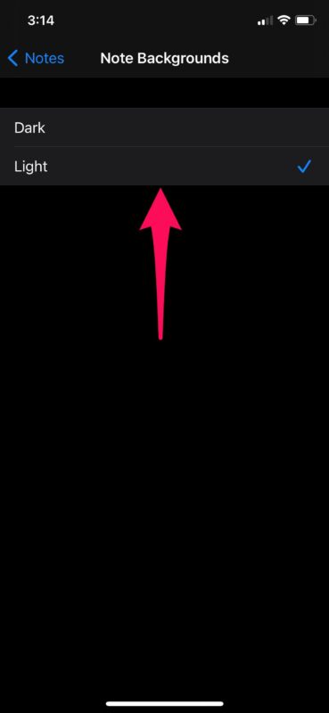 طريقة تغيير خلفية ملاحظة على آيفون و ايباد