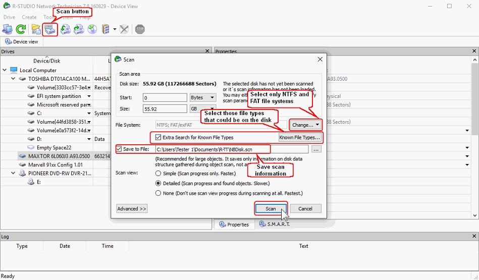 برنامج R-Studio Data Recovery Software احترافي