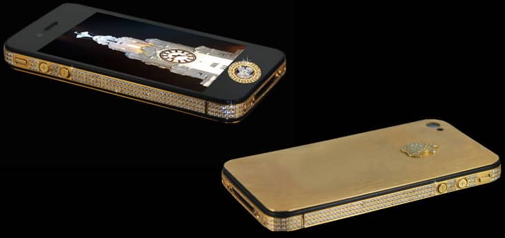 phone iPhone 4s Elite Gold