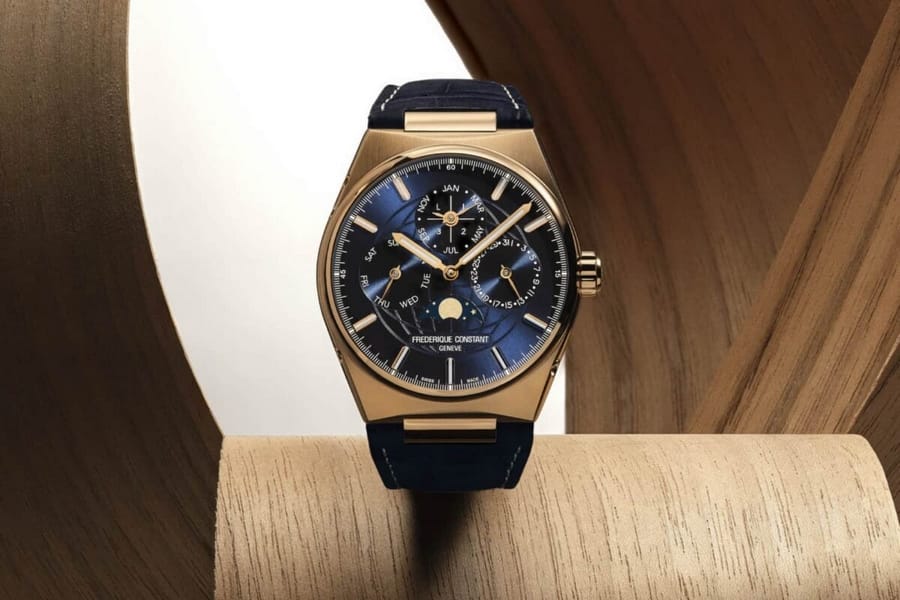 فريدريك كونستانت هاي لايف التقويم الدائم روز جولد