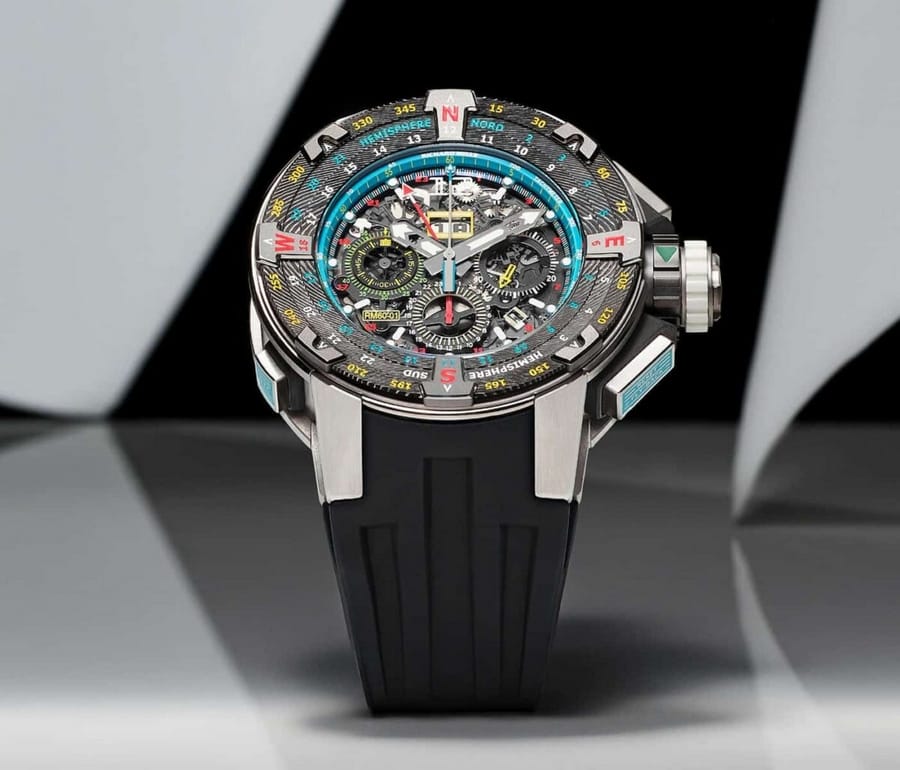 Richard Mille RM 60-01 الكرونوغراف الأوتوماتيكي Flyback Les Voiles de St Barth