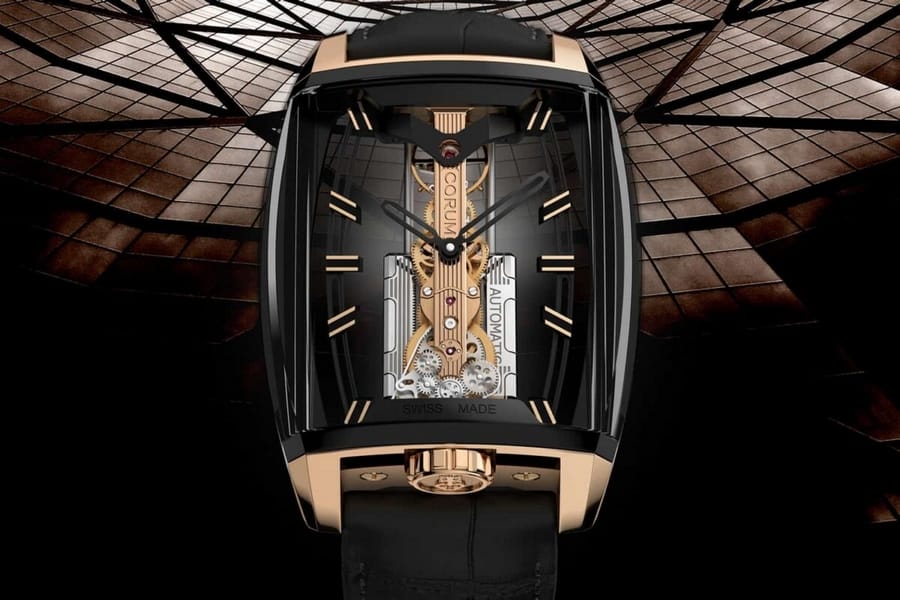 إصدار الذكرى العاشرة لـ Corum Golden Bridge Automatic