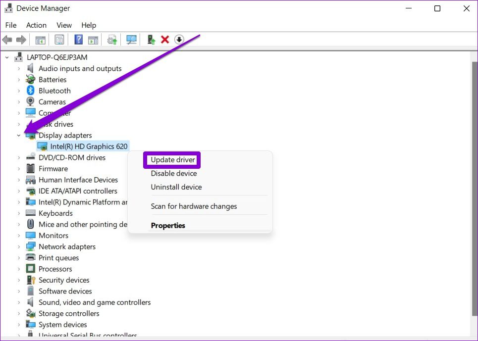 624beb92a62f0 التحكم بسطوع الشاشة لا يعمل على لاب بتوب ويندوز 11