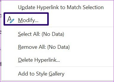 طريقة تنسيق وتعديل الارتباطات التشعبية في مايكروسوفت وورد 54 طريقة تنسيق الارتباطات التشعبية في مايكروسوفت وورد