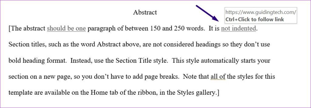 طريقة تنسيق وتعديل الارتباطات التشعبية في مايكروسوفت وورد 71 طريقة تنسيق الارتباطات التشعبية في مايكروسوفت وورد