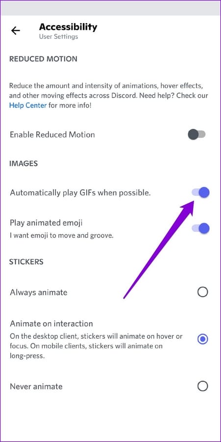 أفضل 6 طرق لإصلاح أعطال تطبيق ديسكورد على نظام أندرويد 41 624dad80e5281 أفضل 6 طرق لإصلاح أعطال تطبيق ديسكورد على نظام أندرويد