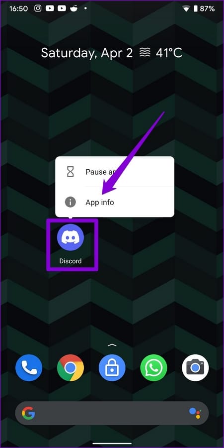 أفضل 6 طرق لإصلاح أعطال تطبيق ديسكورد على نظام أندرويد 51 624dad99960ee أفضل 6 طرق لإصلاح أعطال تطبيق ديسكورد على نظام أندرويد