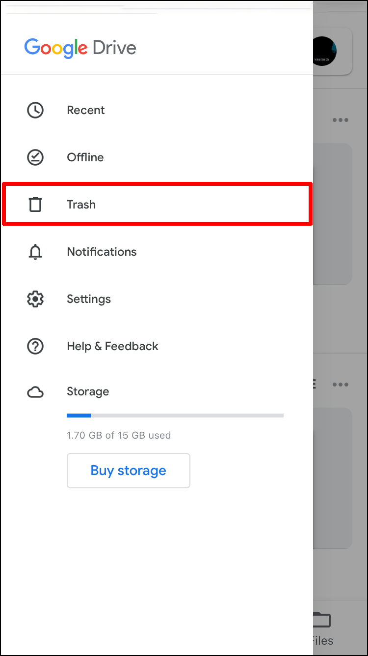 62540df8395f0 طريقة حذف الملفات من جوجل درايف على كل الأجهزة