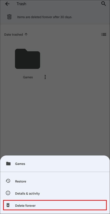 62540e055f28d طريقة حذف الملفات من جوجل درايف على كل الأجهزة