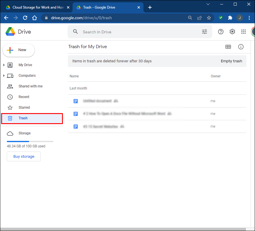 62540e3967869 طريقة حذف الملفات من جوجل درايف على كل الأجهزة