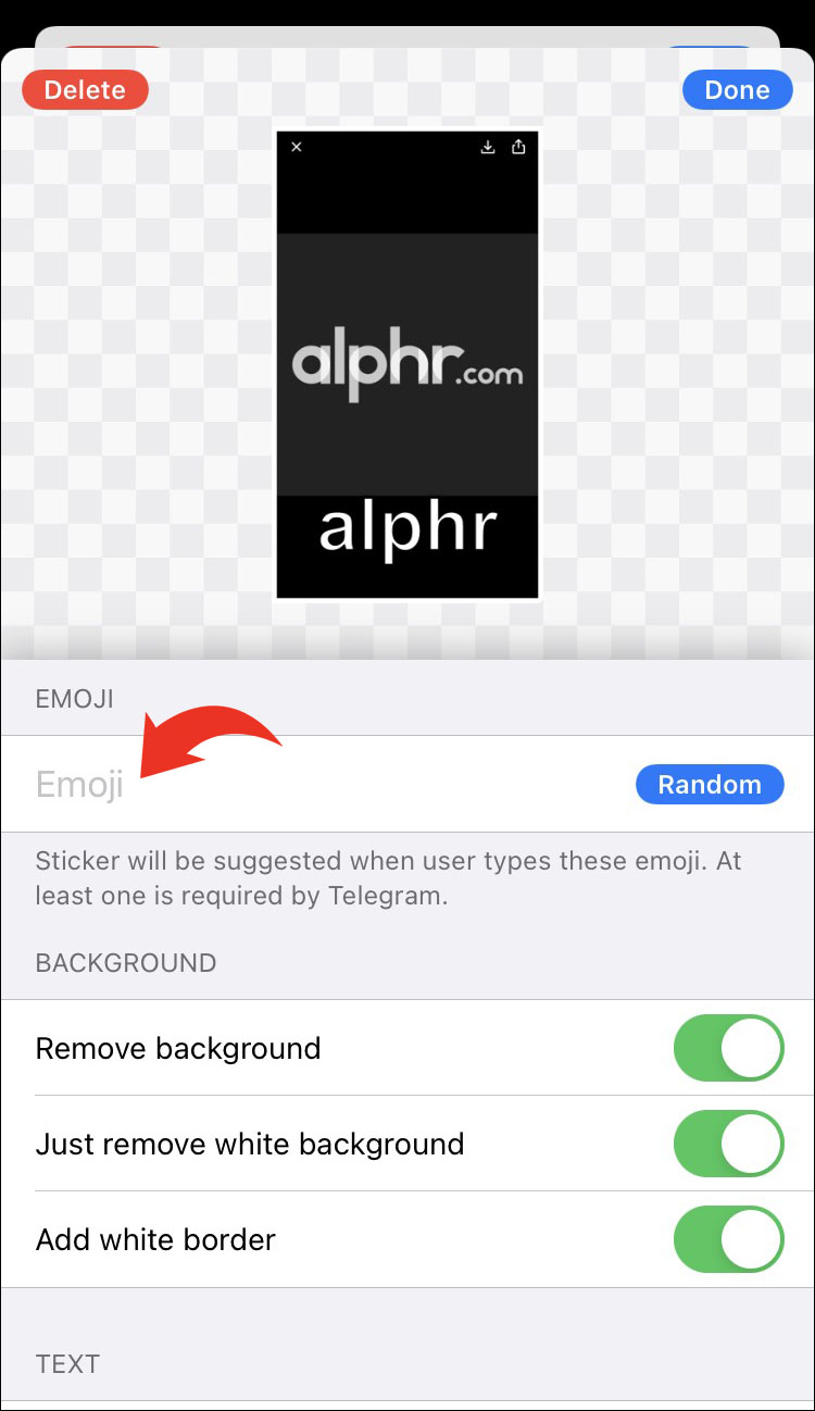 6254b39da6299 طريقة عمل ملصقات متحركة على تيليجرام