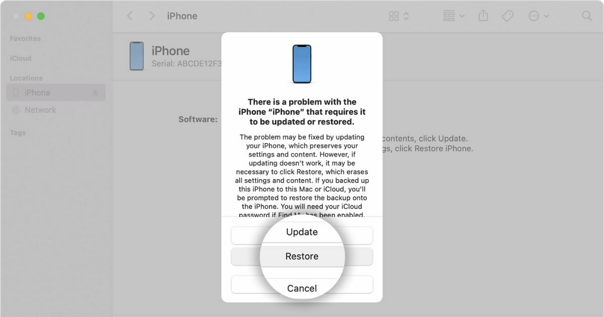 طريقة فتح جوال آيفون الخاص بك عن طريق استخدام iTunes