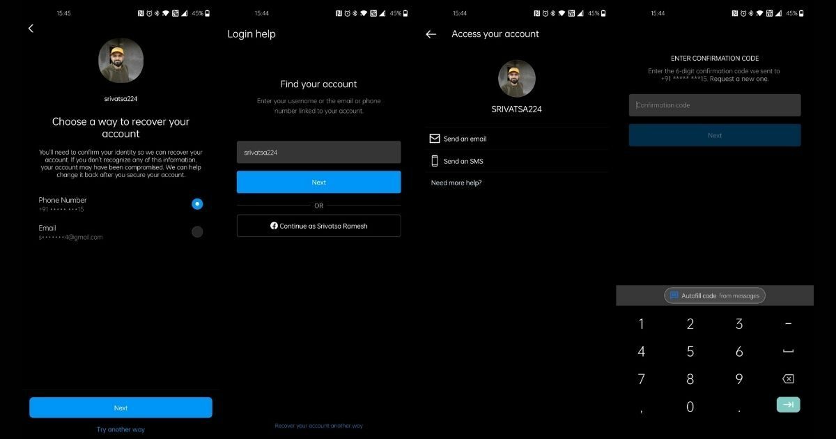 6263262564814 تم اختراق حساب انستقرام وتغيير الايميل والباسوورد؟ طريقة الاسترداد