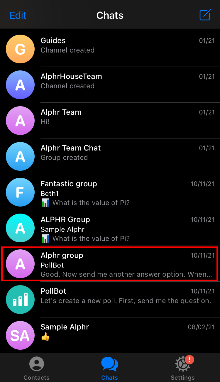 طريقة اخفاء الدردشة في تيليجرام دون حذف 83 6263dc649e0df طريقة اخفاء الدردشة في تيليجرام دون حذف
