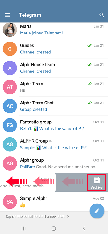 طريقة اخفاء الدردشة في تيليجرام دون حذف 94 6263dc725631e طريقة اخفاء الدردشة في تيليجرام دون حذف