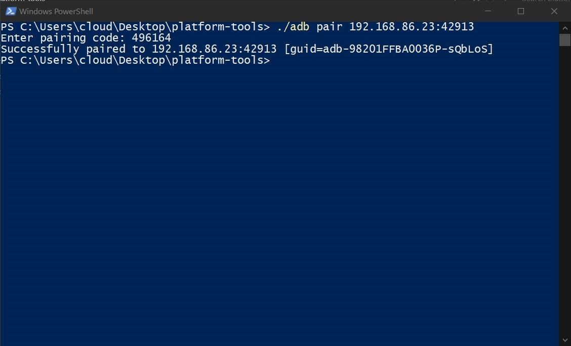 طريقة إعداد تصحيح الأخطاء اللاسلكية على نظام أندرويد 11 لإرسال أوامر ADB بدون كابل USB