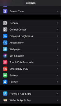 إعدادات الخصوصية