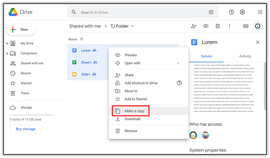 6264934857391 نقل الملفات من حساب جوجل درايف إلى جوجل درايف آخر