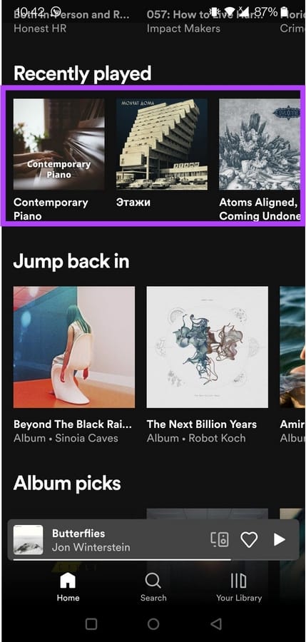 626816e48ca29 كيف أمسح سجل استماع سبوتيفاي الخاص بي