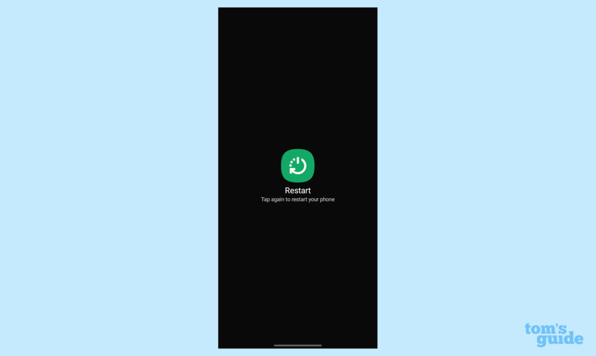 طريقة إعادة تشغيل قائمة إعادة تشغيل galaxy s22