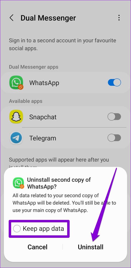 626bf519bac26 How to use Dual Messenger on Samsung Galaxy phones