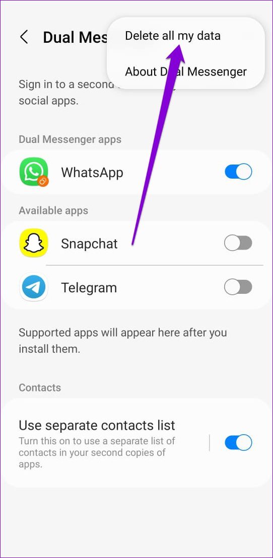 626bf51d37e2e How to use Dual Messenger on Samsung Galaxy phones