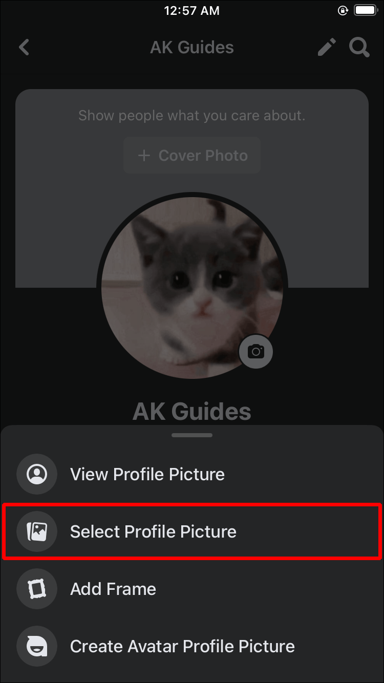 626d248365aa8 طريقة تغيير صورة بروفايل ماسنجر فيسبوك