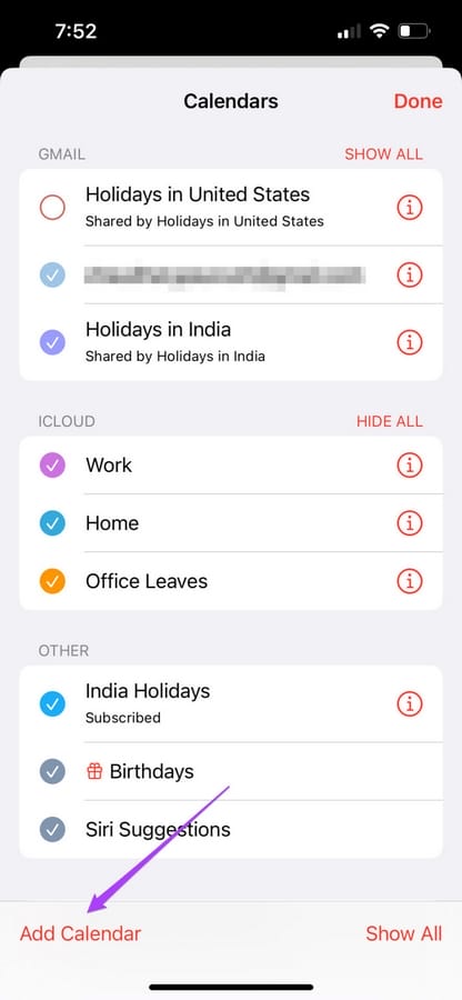 626d872fcfb7e طريقة إضافة الإجازات في تطبيق تقويم Apple
