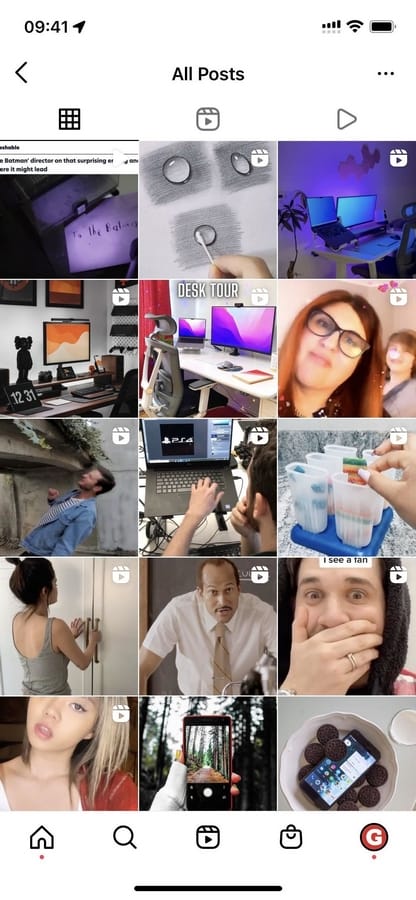 طريقة إيجاد جميع الريلز التي أحببتها وحفظتها في انستقرام 15 طريقة العثور على جميع الريلز التي أحببتها وحفظتها على انستقرام