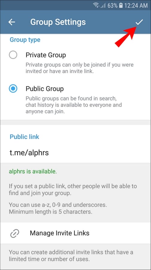 طريقة إنشاء سوبر قروب في تيليجرام 63 طريقة إنشاء سوبر قروب في تيليجرام