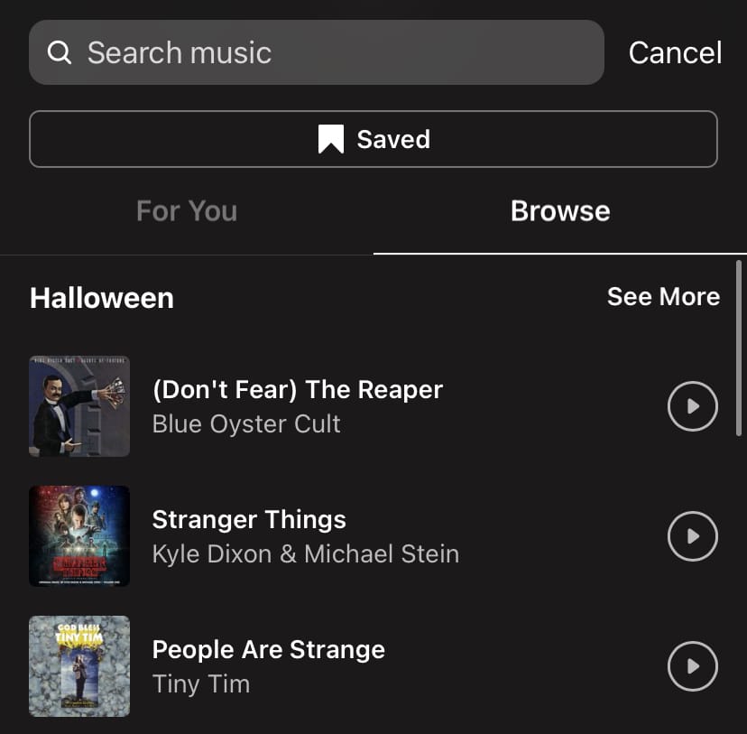 6272bfd66a057 طريقة إضافة موسيقى إلى قصة أو منشور على انستقرام