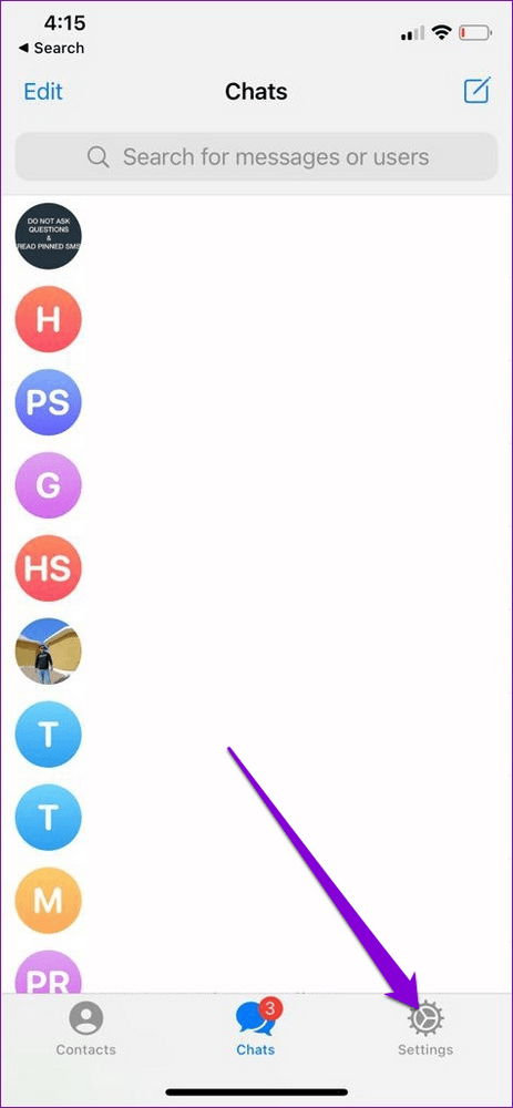 6282c98eb6464 إصلاح تيليجرام يتوقف على أندرويد و آيفون