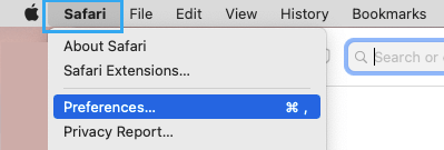 طريقة مسح السجل في متصفح سفاري على ماك 20 Open سفاري Preferences on ماك
