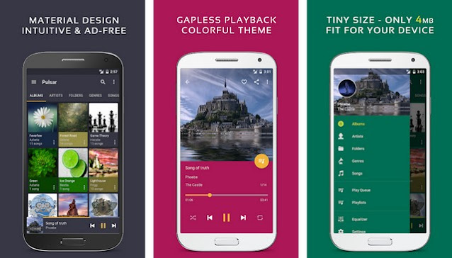 En İyi 10 Android Müzik Çalar 31 Pulsar Music Player
