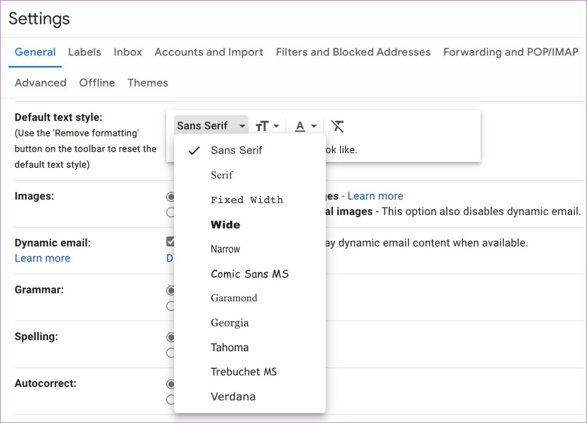 طريقة تغيير الخط في جيميل 34 62860cb32cd94 طريقة تغيير الخط في جيميل