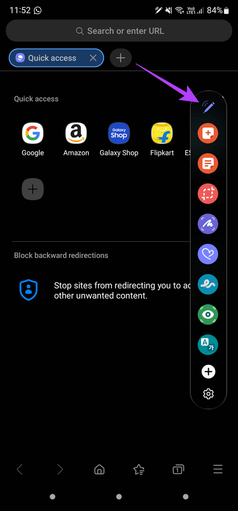 أفضل 7 طرق لإصلاح قلم S Pen لا يعمل على أجهزة سامسونج جالكسي 34 قلم S بنفسجي