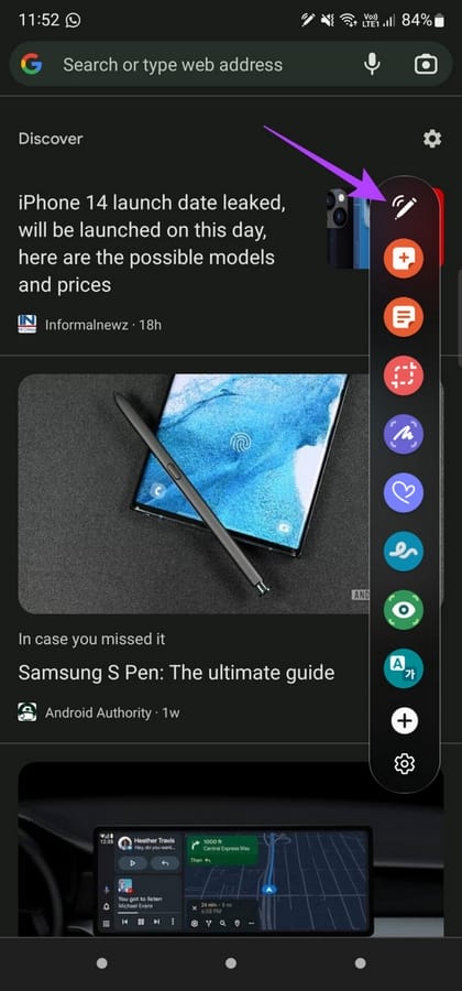 أفضل 7 طرق لإصلاح قلم S Pen لا يعمل على أجهزة سامسونج جالكسي 36 أيقونة العمل الجوي الأبيض