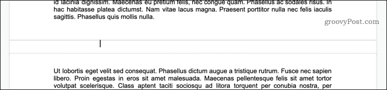 طريقة حذف صفحة في مستندات جوجل 35 إظهار فواصل الصفحات في مستندات جوجل