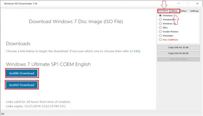 تنزيل مايكروسوفت أوفيس ISO مع تنشيطه بدون الانترنت 7 أداة تنزيل Microsoft ويندوز و Office ISO