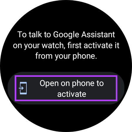 طريقة تثبيت وتفعيل مساعد جوجل على ساعة سامسونج 62 افتح على الهاتف