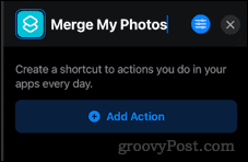 قم بتسمية الاختصار الخاص بـ iphone