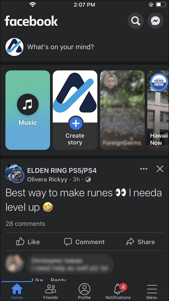 6292aca841f13 طريقة إنشاء قصة على فيسبوك على الكمبيوتر أو آيفون أو أندرويد